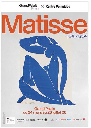 Affiche henri matisse expo - affiche,