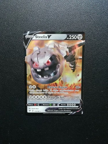 Carte pokémon steelix - carte,
