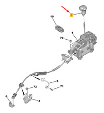 Pommeau de levier de vitesse CITRO�N C3 MK3 SX 98118917ZD neuf et d'origine