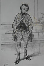 GAVARNI Lithographie originale