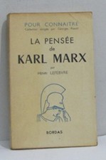 La pens�e de Karl Marx