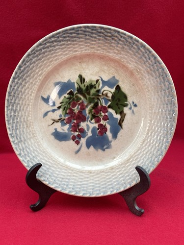 Assiette dessert ancienne - assiette,