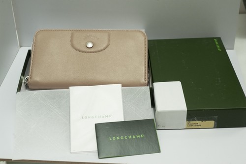 Longchamp pilage cuir zip - le,