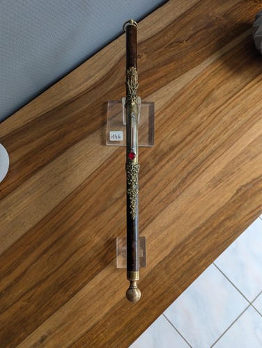 Rare fin thermomètre - rare, xixe