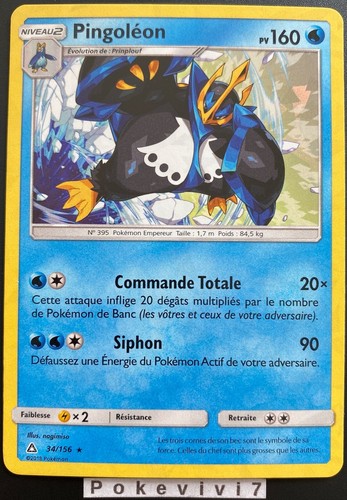 Carte pokemon pingoleon - pokemon,
