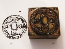 Tampon Cordonnet écru pour