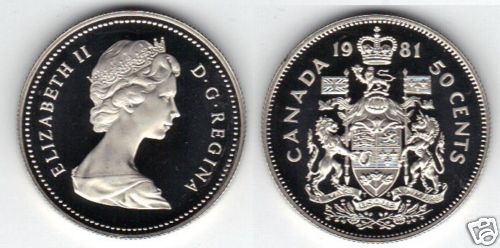 Proof canada 1981 - canada, 50
