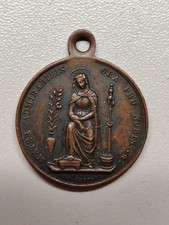 MÉDAILLE RELIGIEUSE 1849 mater admirabilis ora pro nobis ROMA