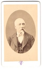 Photo F. Trottier & Cie., Clermont, 12 Place Delille, Portrait de betagter Herr 