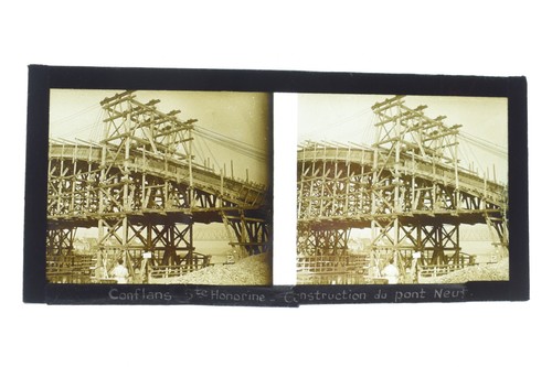 Photo stereo plaque - stereo,