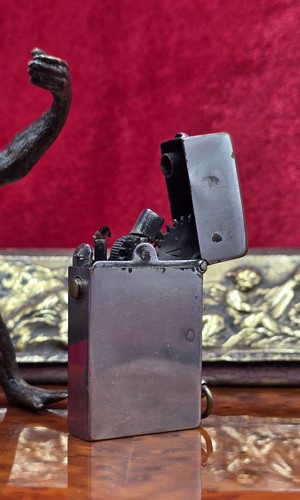 Briquet ancien vintage petrol - briquet,