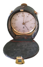 Réveil de voyage Jaz dans son écrin à réviser ressort bon