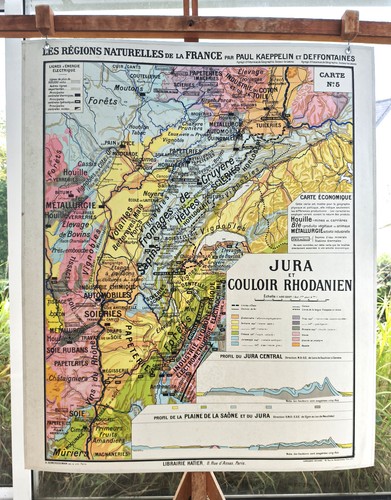 Ancienne carte scolaire - ancienne,