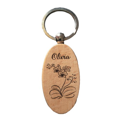 Superbe porte clefs bois - superbe,