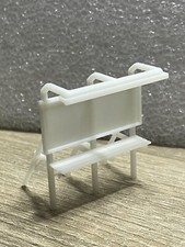 2x PANNEAU AFFICHAGE PUBLICITAIRE ROUTIER Décor Train HO - Modélisme Ferroviaire