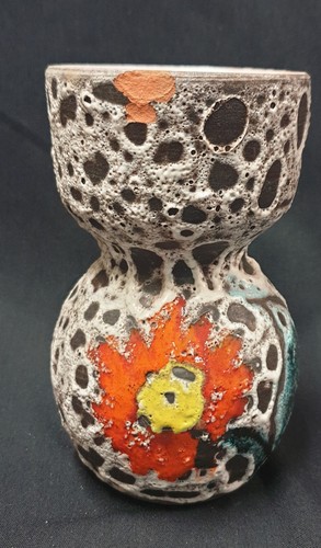 Vase diabolo ceramique signe - vase,