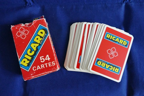 Jeu cartes ricard - 54,