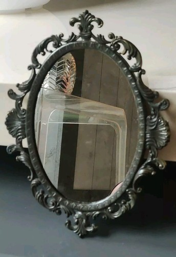 Ancien miroir ovale style - ancien,