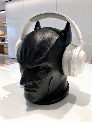 Support casque batman - casque, noir