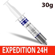 Pâte Thermique Halnziye HY510 1.93 W/m-k 30g en Seringue pour Processeurs Gris