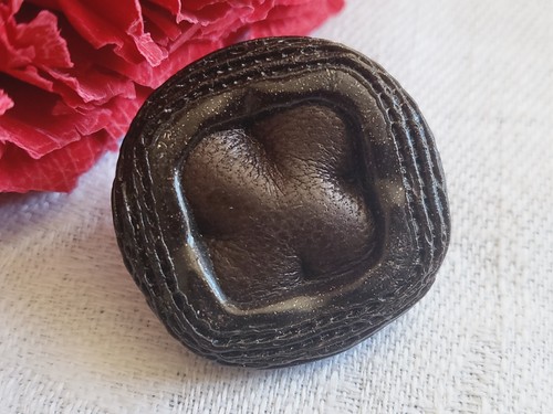 Bouton vintage résine - bouton,