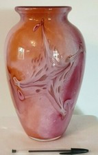 Vase pâte de verre à