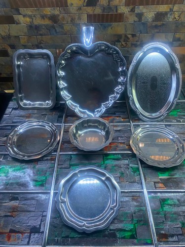 Lot plats plateaux de - 7,