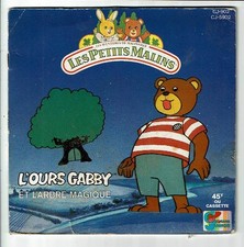 L'OURS GABBY Vinyle 45T Livre
