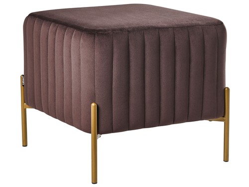 Pouf repose pieds carré - pouf,
