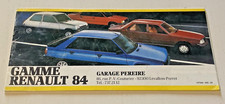 Brochure Publicitaire Gamme RENAULT 1984 - Alpine A 310  & R5 Turbo 2- Bel Etat.