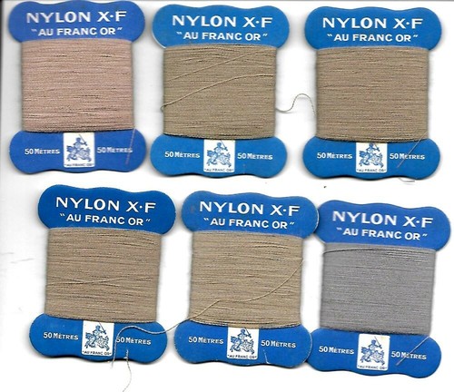 Cartes fil gris - de, nylon