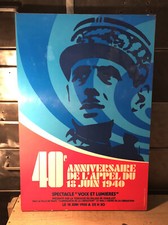 Affiche Sur Panneau 40e