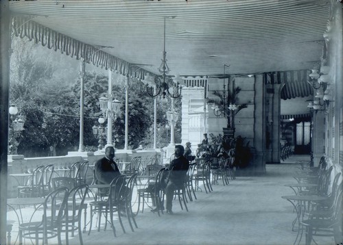 Luchon sans doute - plaque, photo