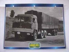 CARTE FICHE CAMION TRACTEUR