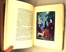 HENRI DE REGNIER TREFLE ROUGE 20 POCHOIRS ROBERT BONFILS RENAISSANCE DU LIVRE