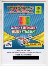 Panini adrenalyn ligue - ligue, 1