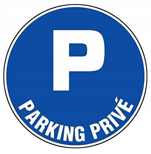 Panneau stationnement - panneau, de