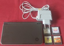 NINTENDO Console DSI XL grise Silver Balck + chargeur + 4 jeux, en parfait état