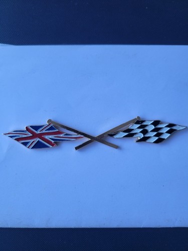 Badge drapeau damier sport - drapeau,