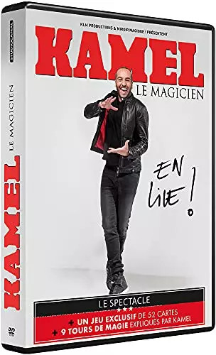 Kamel magicien live dvd - magicien-en,