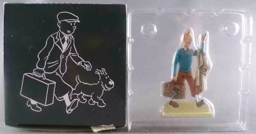 Tintin figurine silhouette - tintin,