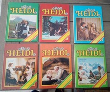 LOT DE 6 LIVRES HEIDI - COLLECTION COMPLETE DES ANNES 60