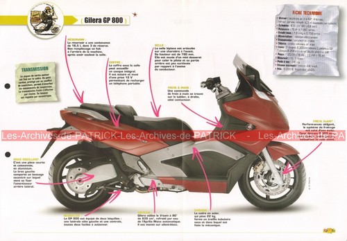 Gilera 800 scooter - scooter, joe