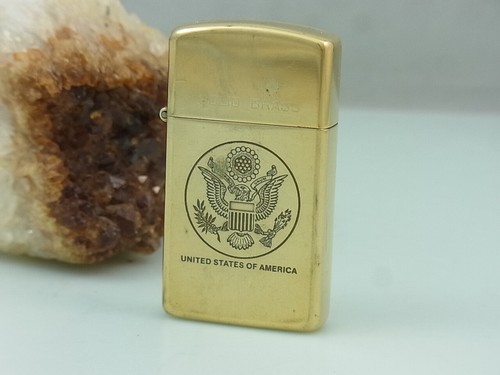 Zippo solid brass united - brass,