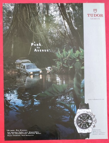 Publicité presse montre - publicité, de