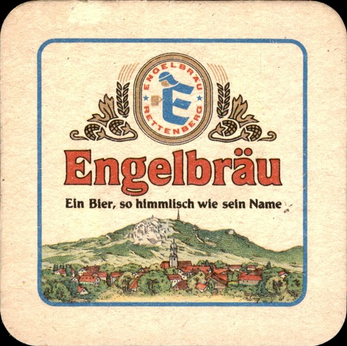 Beer mat engelbräu a - engelbräu,