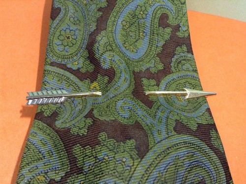 Vintage swank tie - vintage, arrow