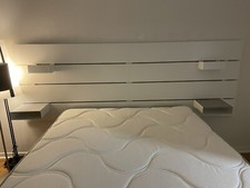 Lit blanc ikea - lit,