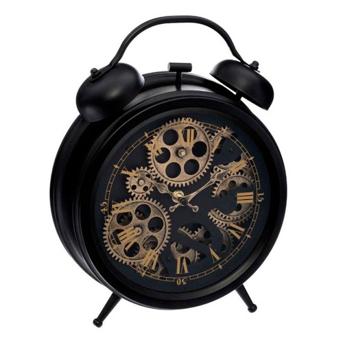 Horloge poser métal - horloge, en