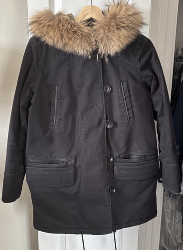 Maje parka jacket coat - maje,